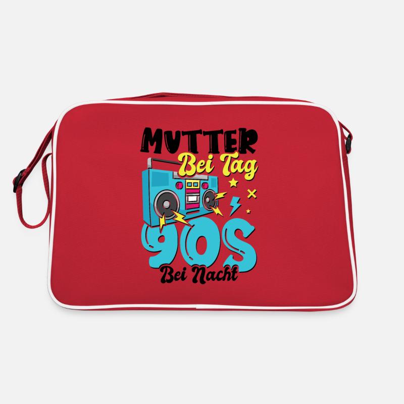 Mutter bei Tag 90s bei Nacht Retro Tasche