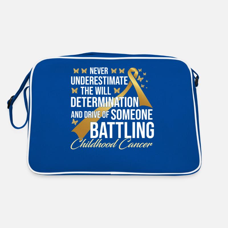 Krebs im Kindesalter Retro Tasche