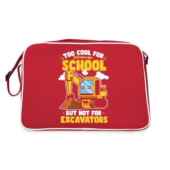 Pelle pour tout-petits - Sac Retro - rouge/blanc - Dos