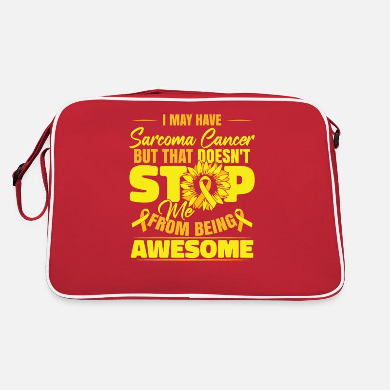 Ich könnte Sarkomkrebs haben Retro Tasche