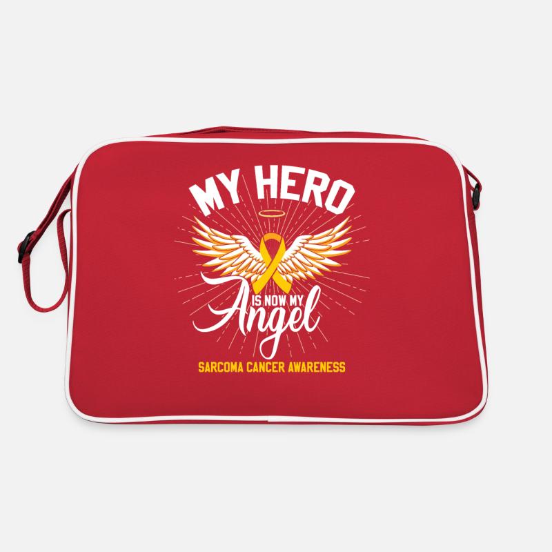 Bewusstsein für Sarkomkrebs Retro Tasche