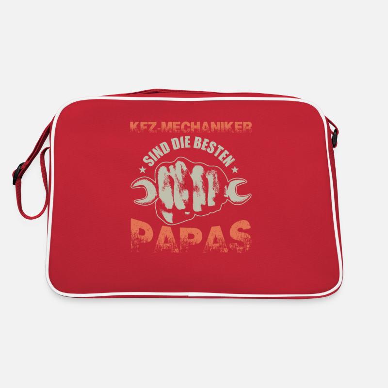 KFZ Mechaniker Papa Retro Tasche