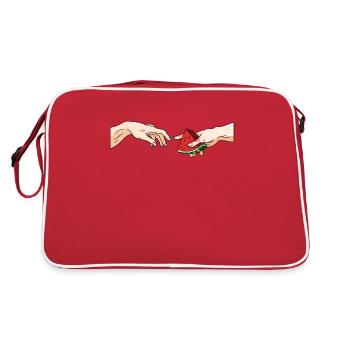 Cale de melon d'eau cool et drôle - Sac Retro - rouge/blanc - Dos