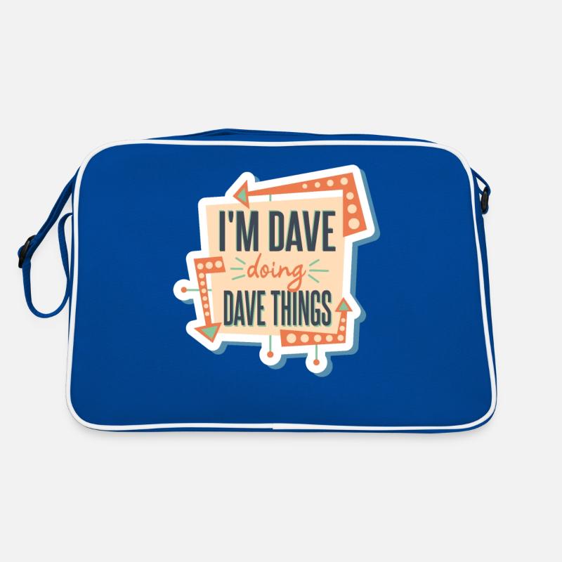 I'm Dave Doing Dave Things Retro Bag