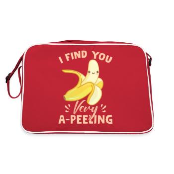 Banane Fruit Femmes Banane - Sac Retro - rouge/blanc - Dos