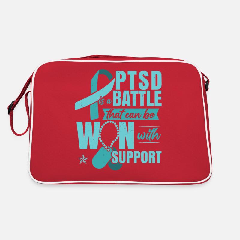 PTBS-Unterstützung Retro Tasche