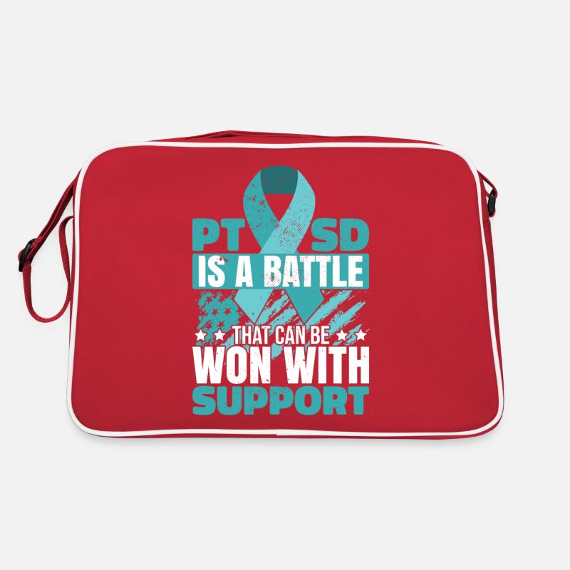 PTSD Support Posttraumatic Stress Disorder Retro Bag