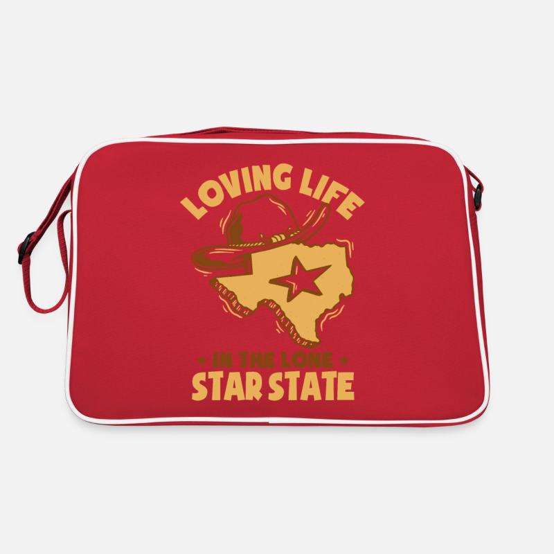 Aimer la vie dans le Lone Star State Sac Retro