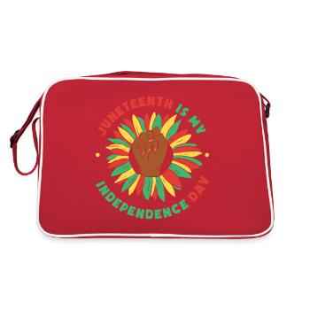 Juneteenth est mon jour de l’indépendance - Sac Retro - rouge/blanc - Dos