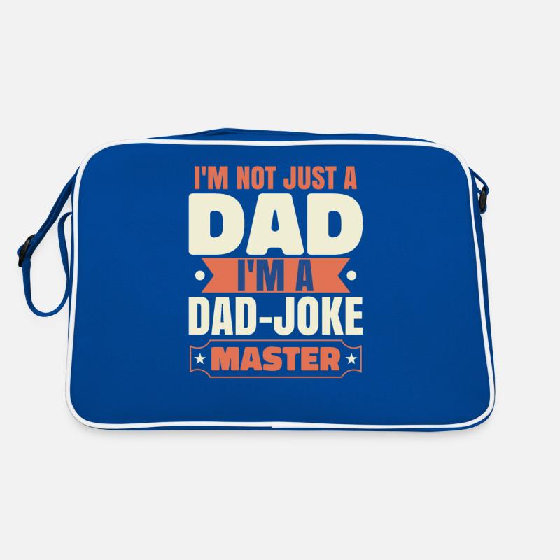 Dad Joke Master Funny Father's Day Retro Bag