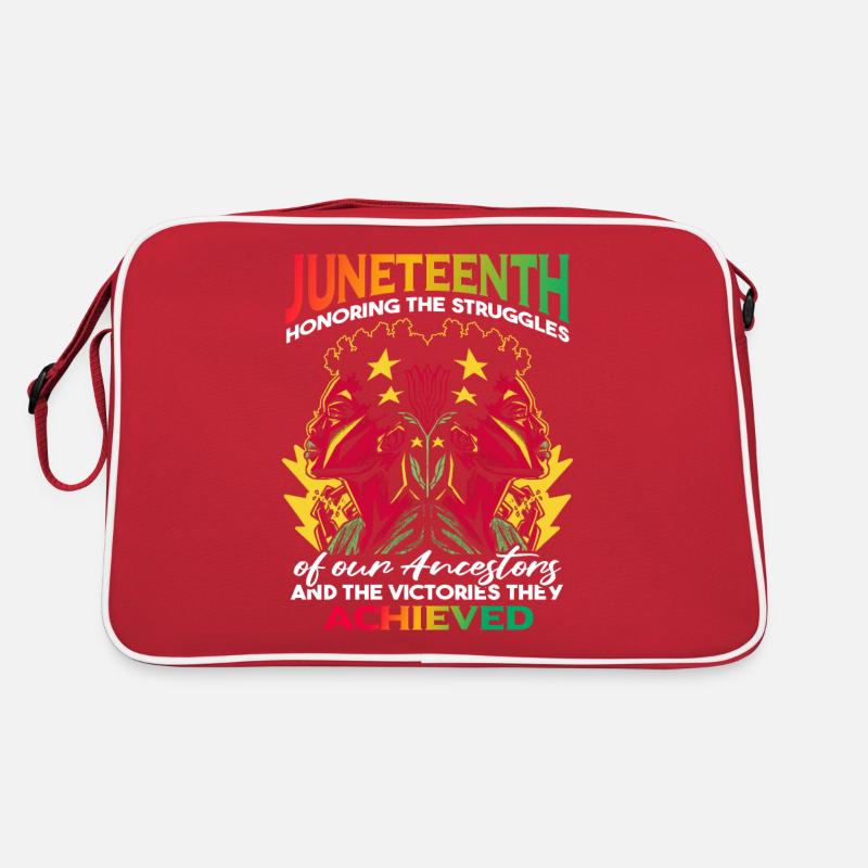 Juneteenth honore les luttes de nos ancêtres Sac Retro