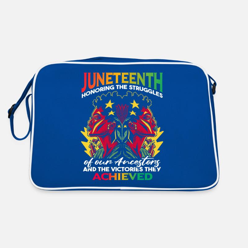 Juneteenth honore les luttes de nos ancêtres Sac Retro