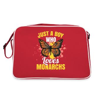 Enfants Monarque Papillon - Sac Retro - rouge/blanc - Dos