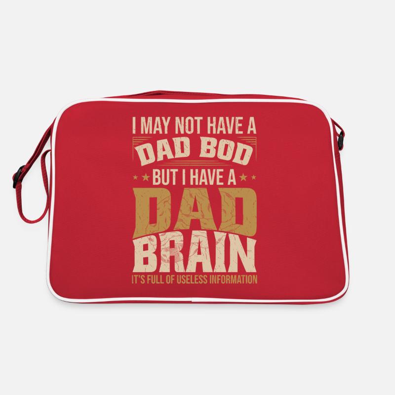 Funny Dad Bod Father's Day Dad Retro Bag