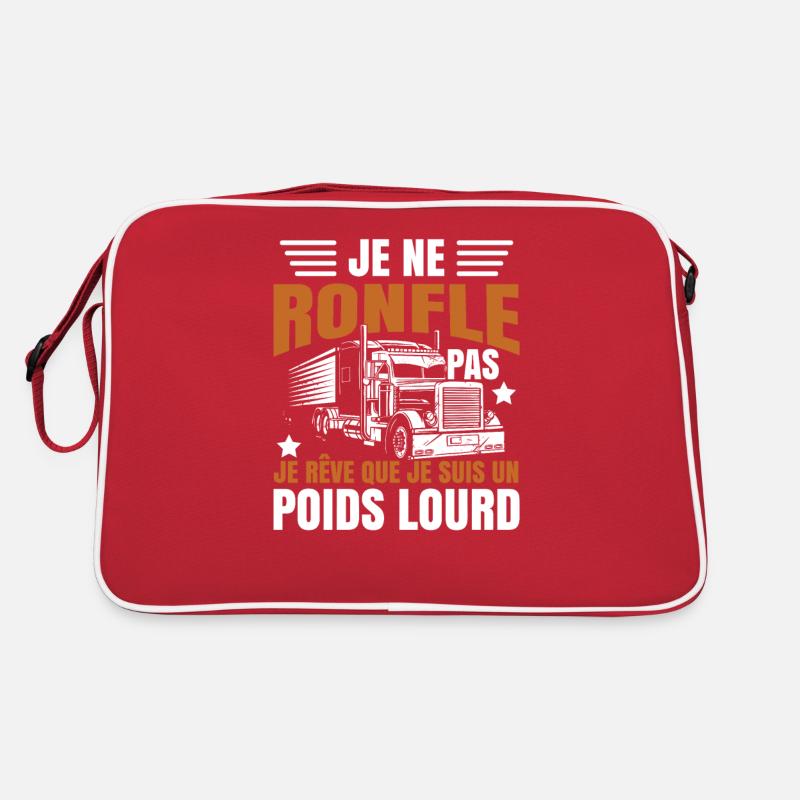 Drôle Poids Lourd Sac Retro