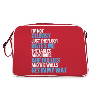 Hommes maladroits - Sac Retro - rouge/blanc - Dos