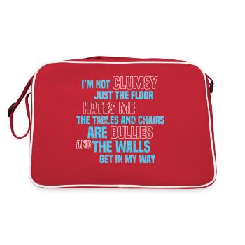Hommes maladroits - Sac Retro - rouge/blanc - Dos