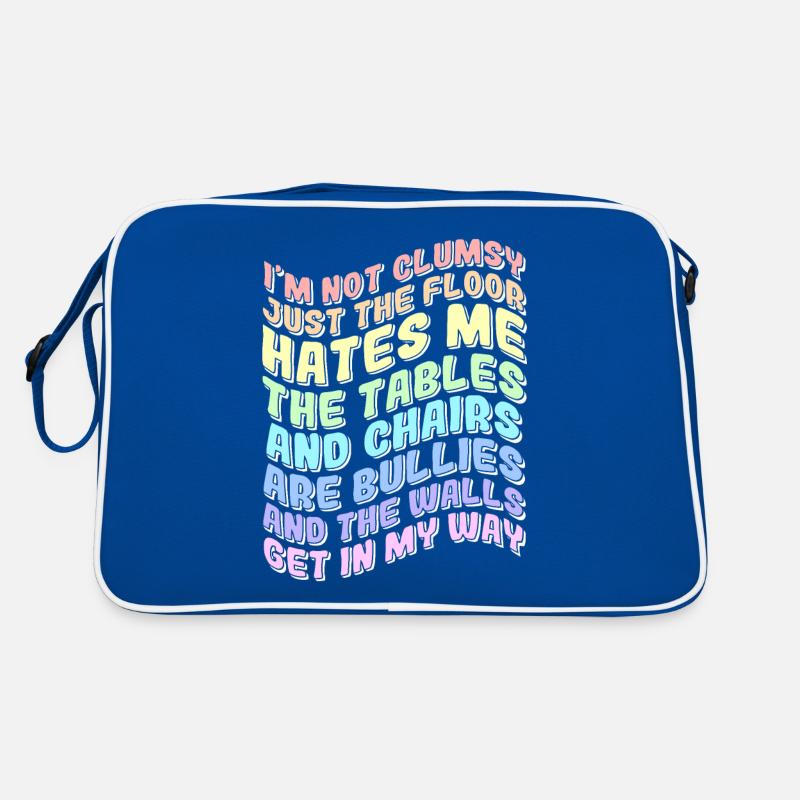 Je ne suis pas maladroit drôle Sac Retro