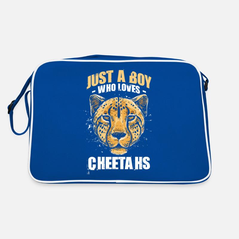 Juste un garçon qui aime les guépards Sac Retro
