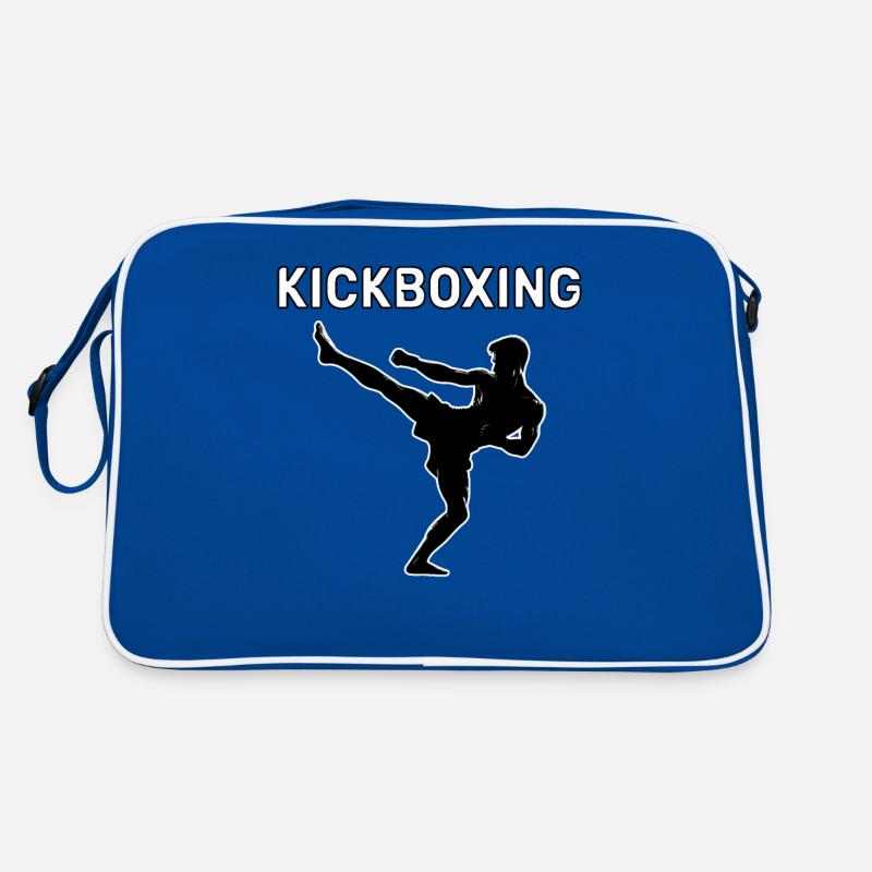 Kickboxen FIghter Kickboxer Retro Tasche