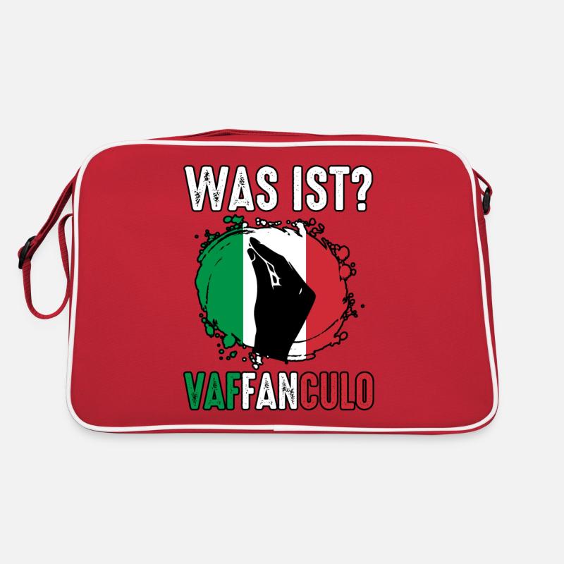Italien Italiener Vaffanculo Retro Tasche