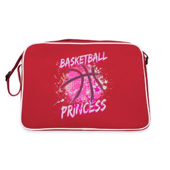 Basketball Princess - Retro Bag - red/white - Back