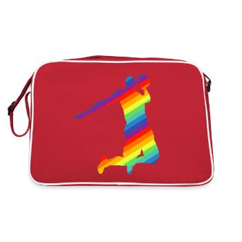 Maillot de handball - Sac Retro - rouge/blanc - Dos