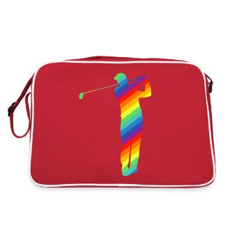 Gulf - Retro Bag - red/white - Back