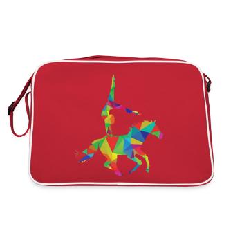 Voltige - Sac Retro - rouge/blanc - Dos