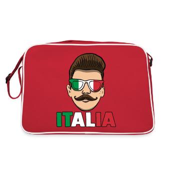 Italie Italien Italien Italie - Sac Retro - rouge/blanc - Dos