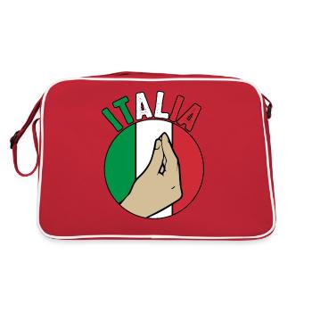 Italie Italien Italien Italie - Sac Retro - rouge/blanc - Dos