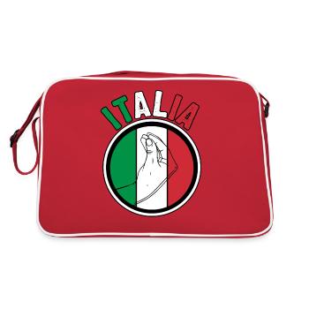 Italie Italien Italien Italie - Sac Retro - rouge/blanc - Dos