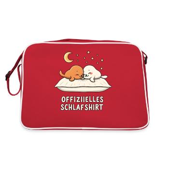 Chemise de nuit officielle Seals Seal Seal - Sac Retro - rouge/blanc - Dos