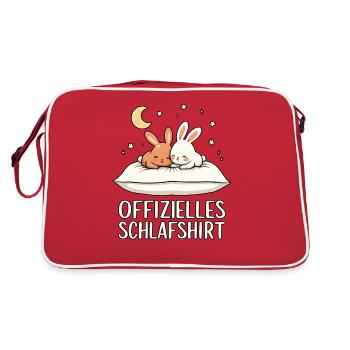 Chemise de nuit officielle Bunny Bunny Pair - Sac Retro - rouge/blanc - Dos