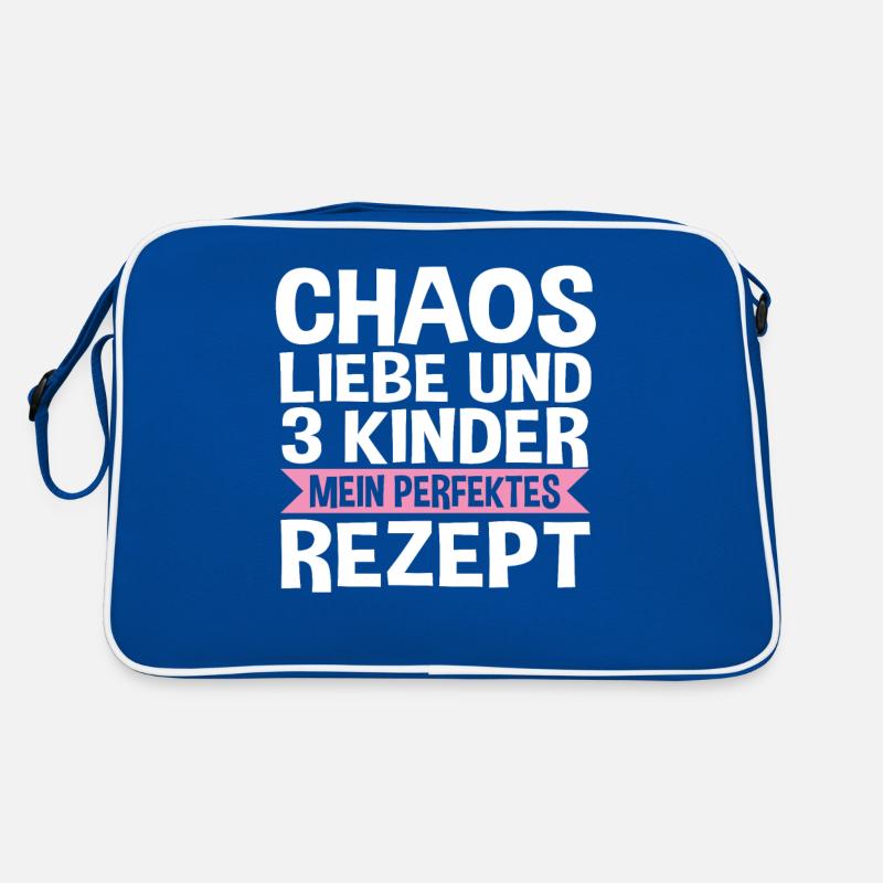 Mama Von 3 Kindern Retro Tasche