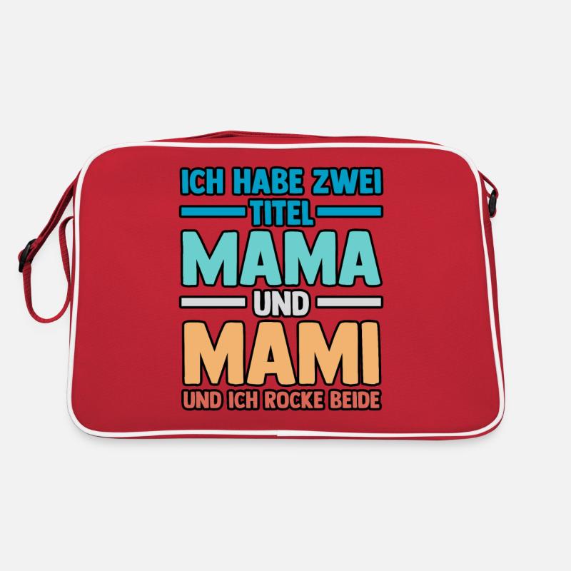 Mutter Stiefmutter Muttertag Mama Retro Tasche
