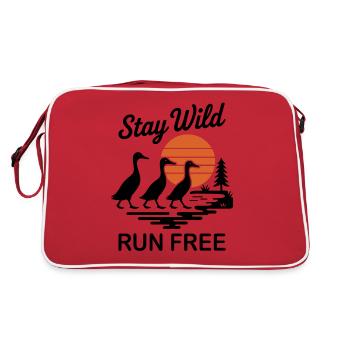 Canard Canard Canard - Sac Retro - rouge/blanc - Dos