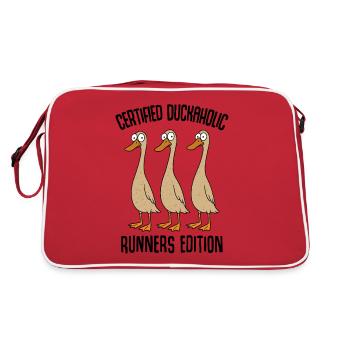 Canards canards canard élevage canard gardien canard - Sac Retro - rouge/blanc - Dos