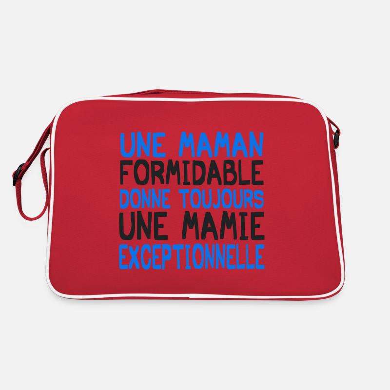 une maman formidable Sac Retro