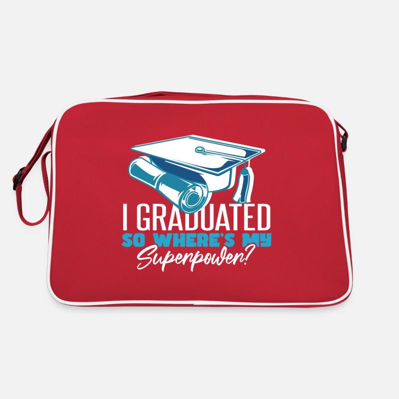 Graduated University Master Graduation Retro Bag