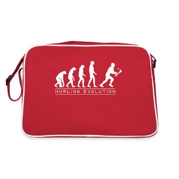 The Evolution of Hurling - Retro Bag - red/white - Back