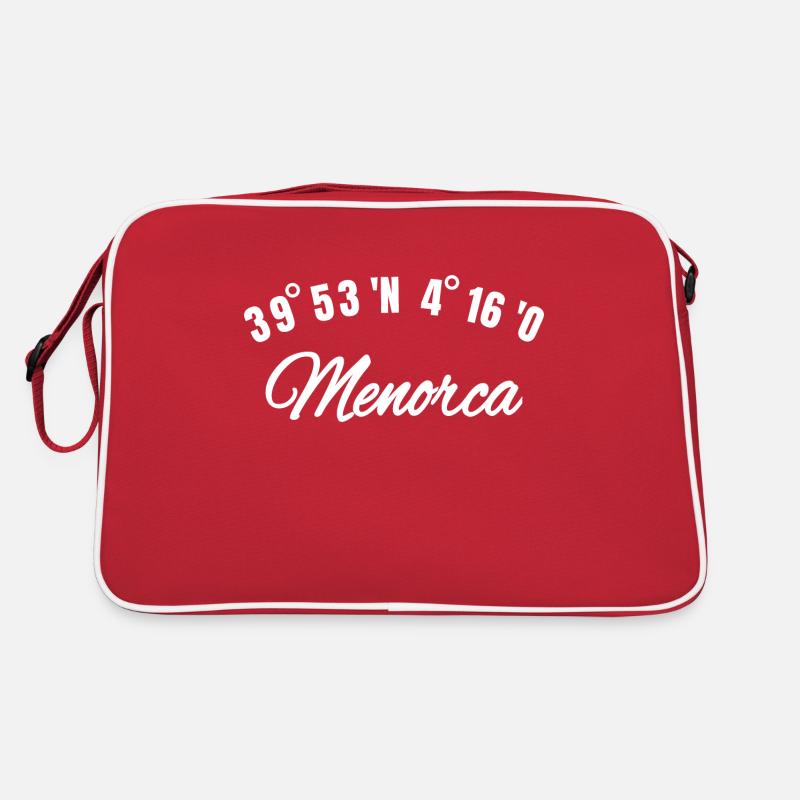 Minorque Îles Baléares Espagne Cadeau de vacances Sac Retro