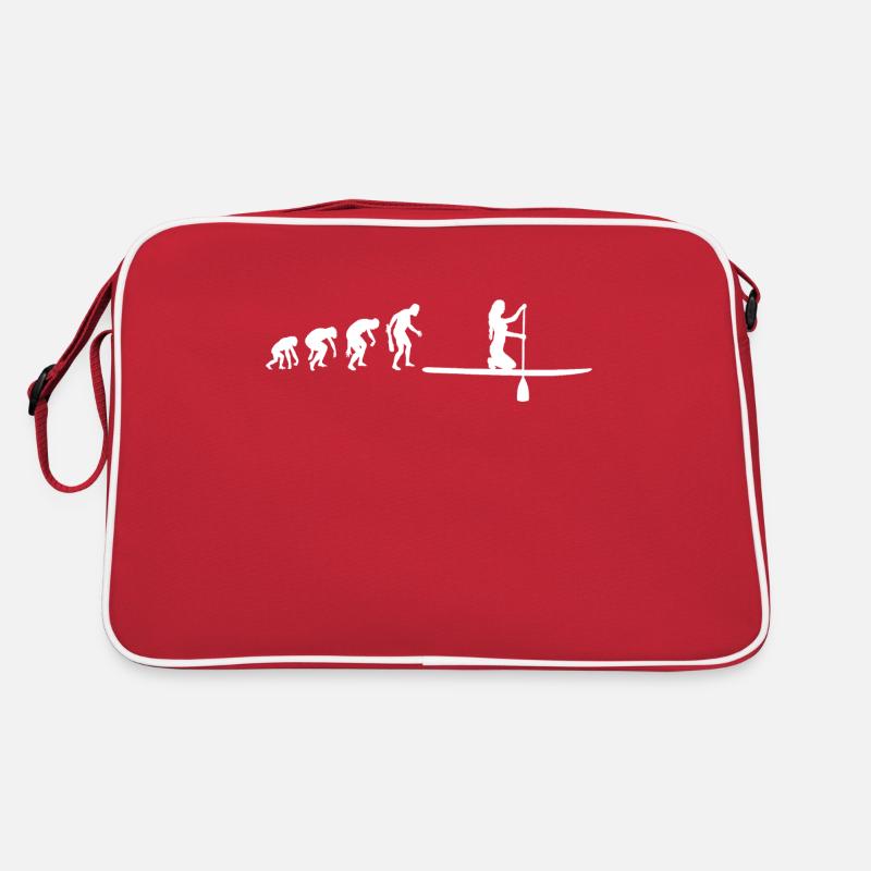 Stand Up Paddling Surfer SUP Gift Idea Retro Bag