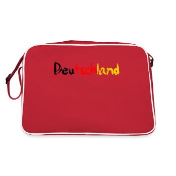 Allemagne | Allemagne - Sac Retro - rouge/blanc - Dos