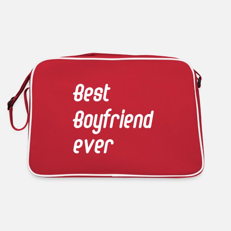 best boyfriend ever Retro Tasche