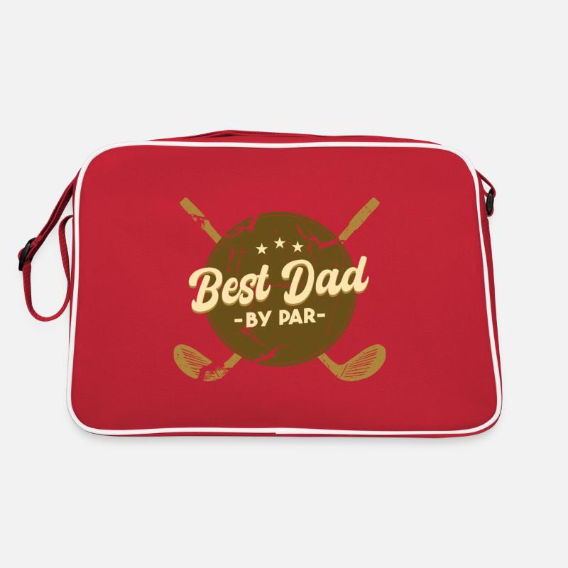 Golf Dad Father's Day Golfing Dad Retro Bag