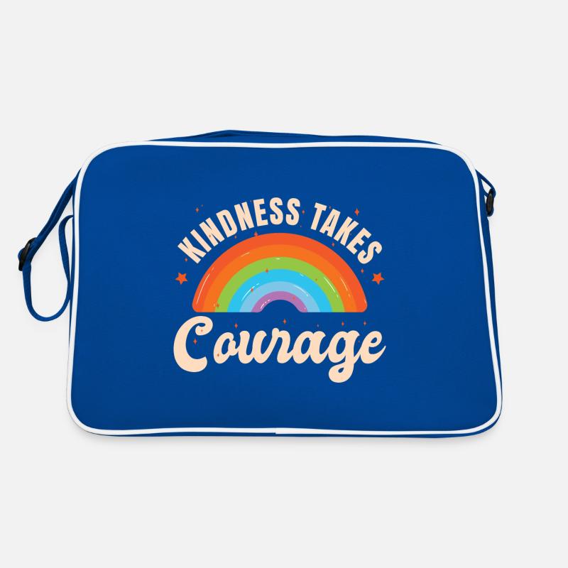 La gentillesse demande du courage Sac Retro