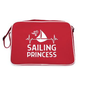 Sailor Sailor Sailor Captain Gift Dictons - Sac Retro - rouge/blanc - Dos