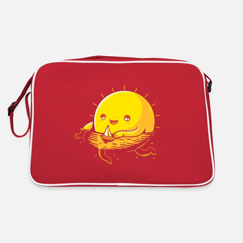 Sun in the water Retro Bag
