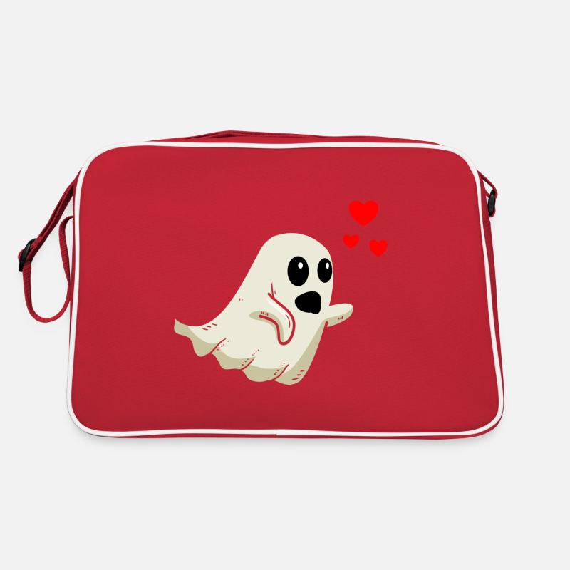 Gespenst Valentinstag Retro Tasche